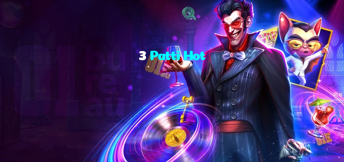 3 Patti Hot casino presented on mobile device in Pakistan with slots and live games